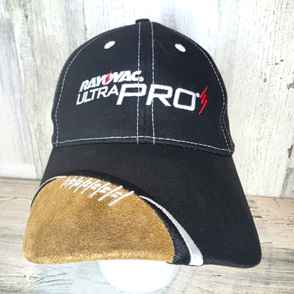 Rayovac Ultra Pro Black and Gold Cap